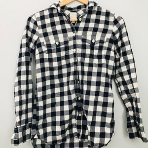 gingham classic button down shirt